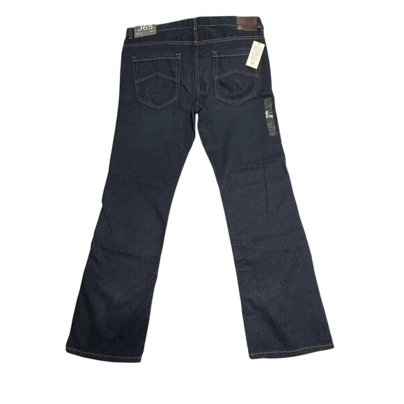 NWT Armani Exchange Mens J65 Easy Fit Jeans 38x32 Dark Wash Low Rise Straight - Picture 3 of 10
